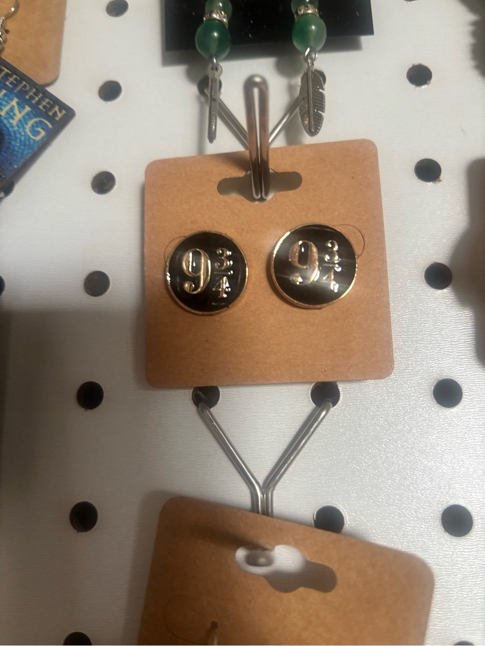 Gold Tone '9 3/4' Round Stud Cufflinks